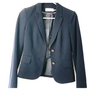 Calvin Klein size 2P navy blazer NWT
